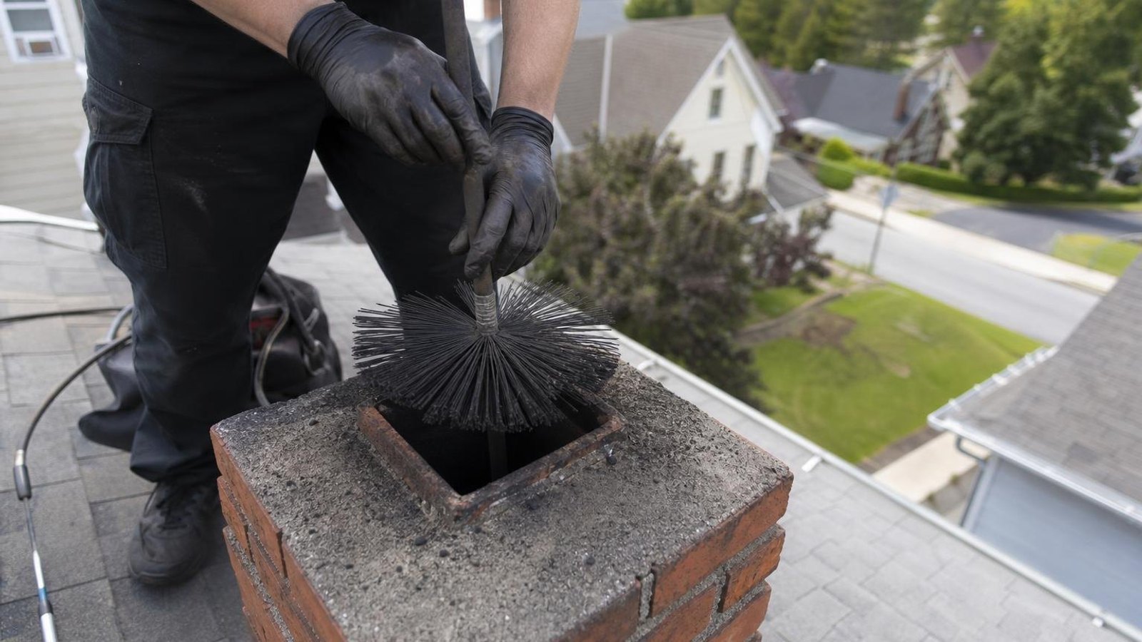 Practical chimney sweep & inspection in Carnegie